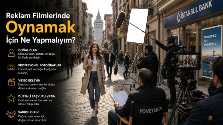 Reklam Filmlerinde Oynamak İcin Ne Yapmalıyım?